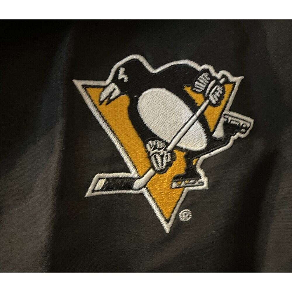 Men's G-III Sports by Carl Banks Black Pittsburgh Penguins Full Zip Jacket XL - Picture 3 of 10
